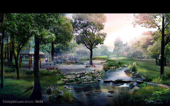 商業(yè)地產(chǎn)園林景觀設(shè)計(jì)效果圖PSD模板 提升項(xiàng)目視覺(jué)表現(xiàn)力的關(guān)鍵工具